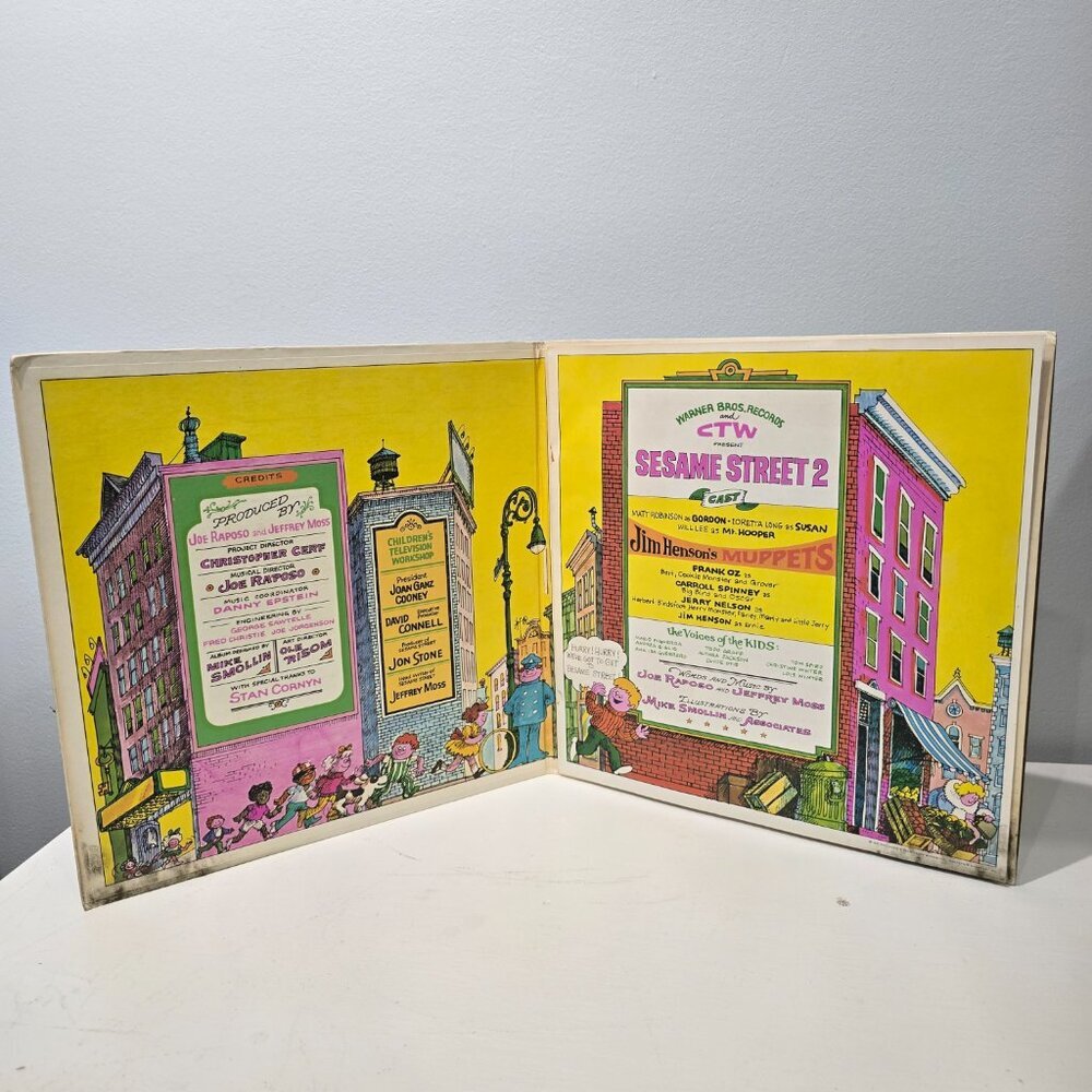 Sesame Street 2 - The Official Sesame Street Book‑and‑Record Album, Vinyl, 1971​ - Picture 3 of 12